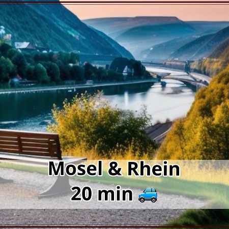 Leiningen Smallsaigon Apartment Mit Guter Anbindung Zwischen Mosel Und Rhein מראה חיצוני תמונה